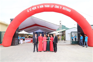 Kỷ niệm 15 năm ngày thành lập công ty VIETFOODS