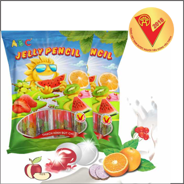 Thạch bút chì ABC - khay 20 cây