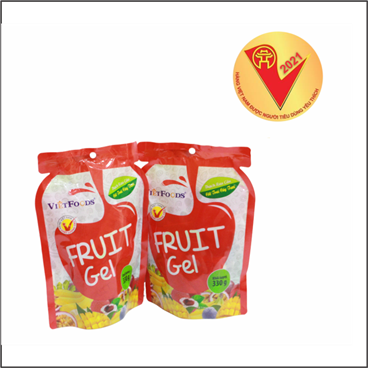 Thạch rau câu cốt trái cây tươi Fruit Gel túi 305g