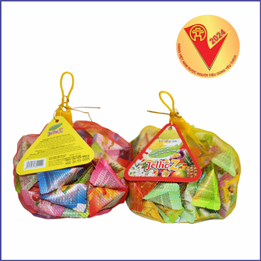 Thạch rau câu cốt trái cây tươi Jellio Z lưới