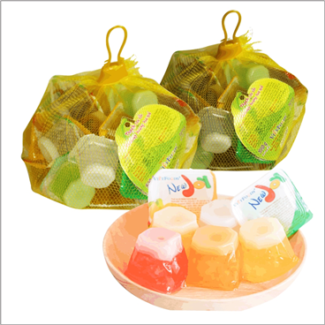 Thạch rau câu Newjoy 800g túi lưới (2 lớp)